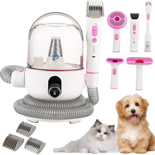 All-in-One Pet Grooming Vacuum Kit